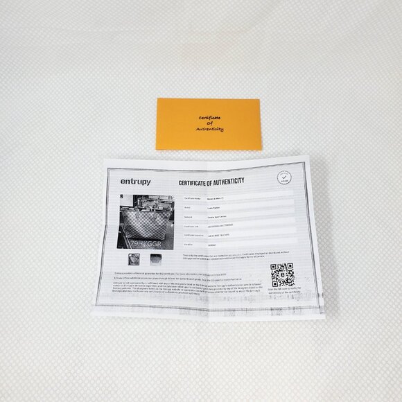 Louis Vuitton Neverfull GM Tote Bag In Damier Azur Canvas w/ Entrupy COA - Picture 16 of 16